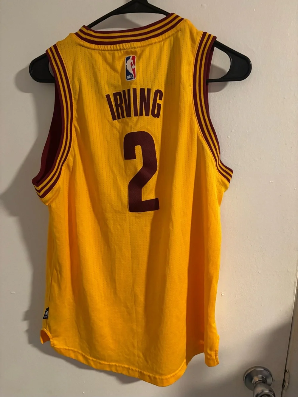 Adidas Cleveland Cavaliers Kyrie Irving #2 NBA Swingman Jersey Men’s L +2 (1313)